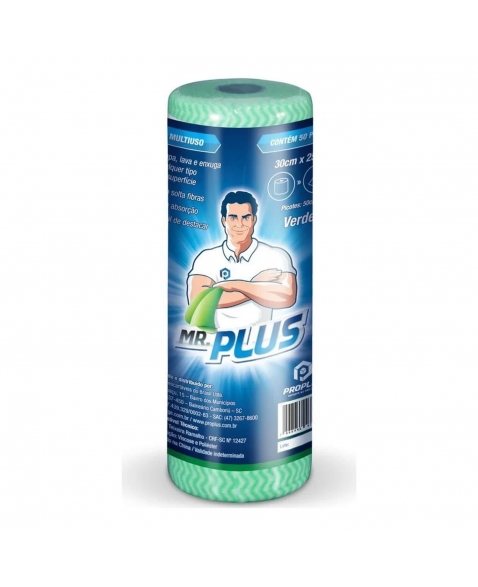 PANO *VERDE* MULTIUSO PERFEX 30CM X 25MTS TALGE