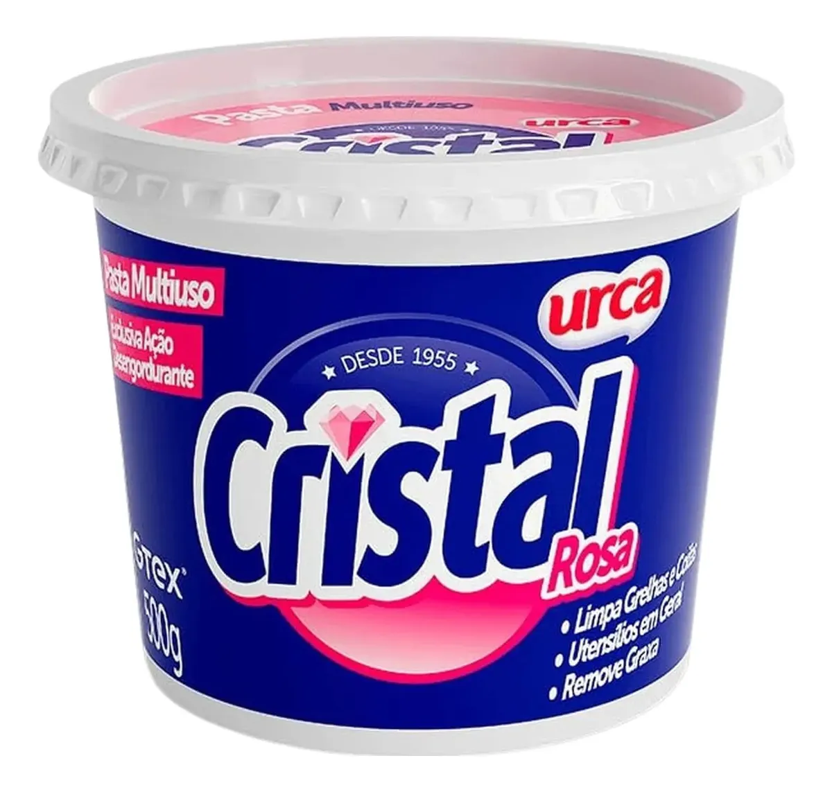 PASTA CRISTAL ROSA 500GR