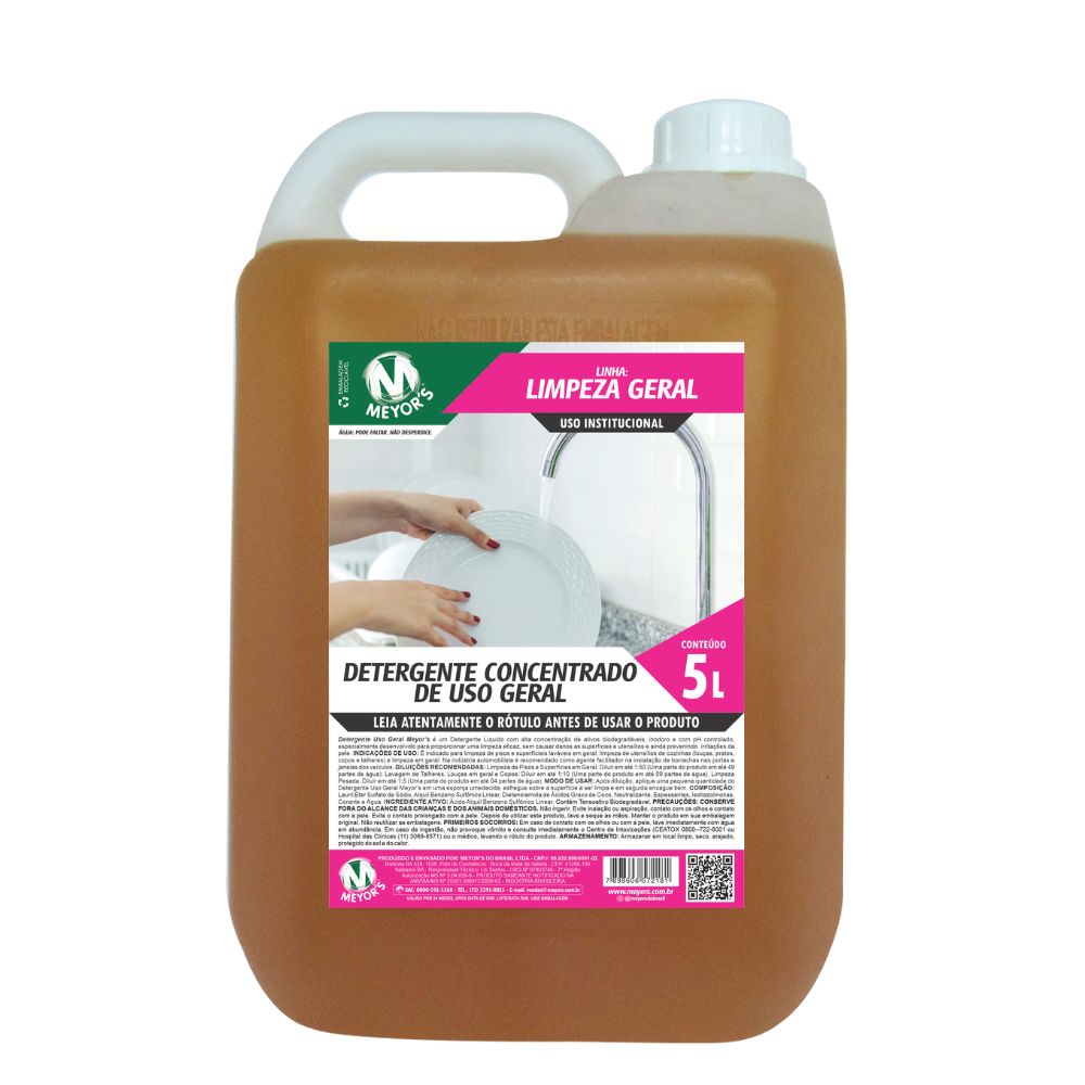 DETERGENTE NEUTRO CONCENTRADO - MEYORS 5 LT