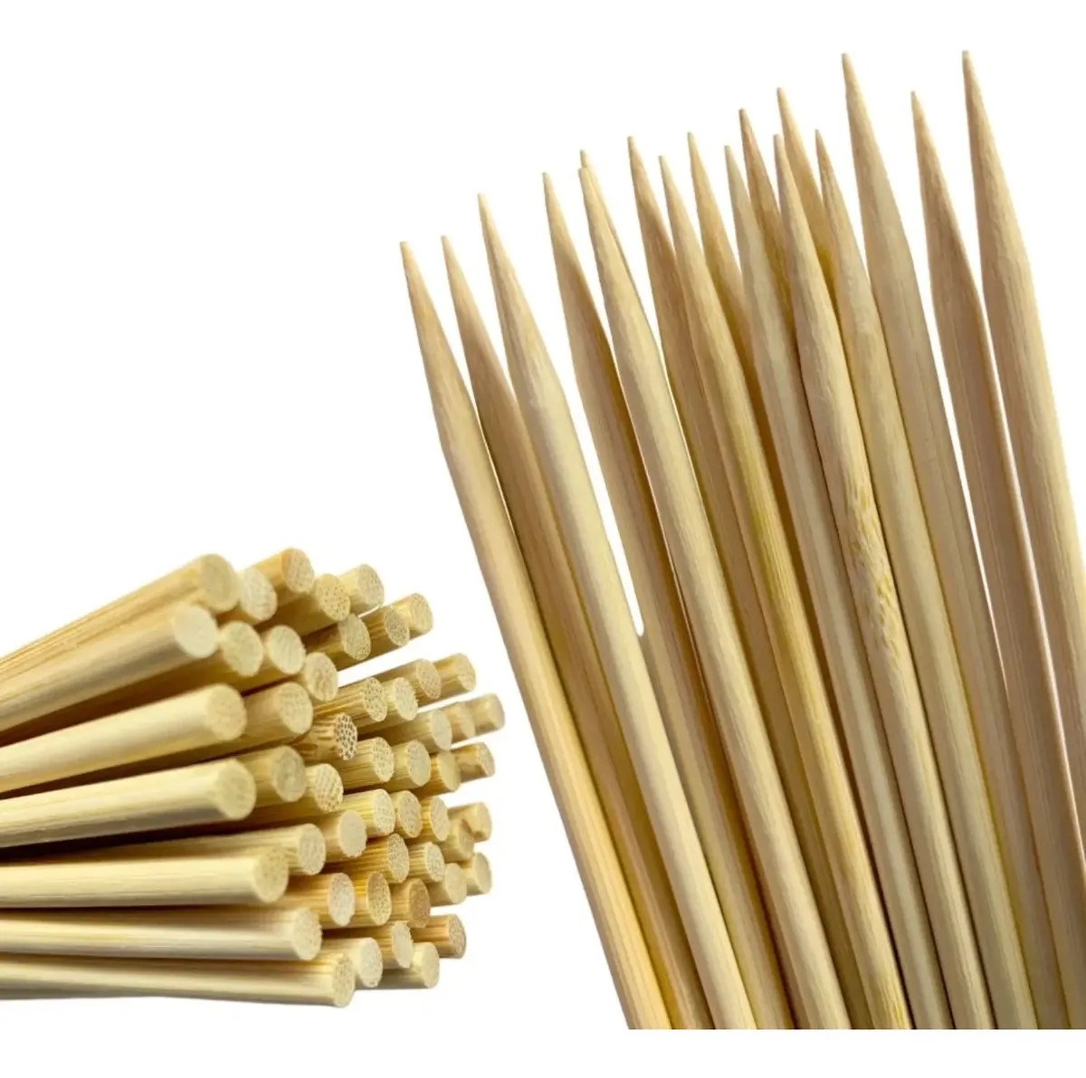 ESPETO BAMBU 25 CM - C/50UN