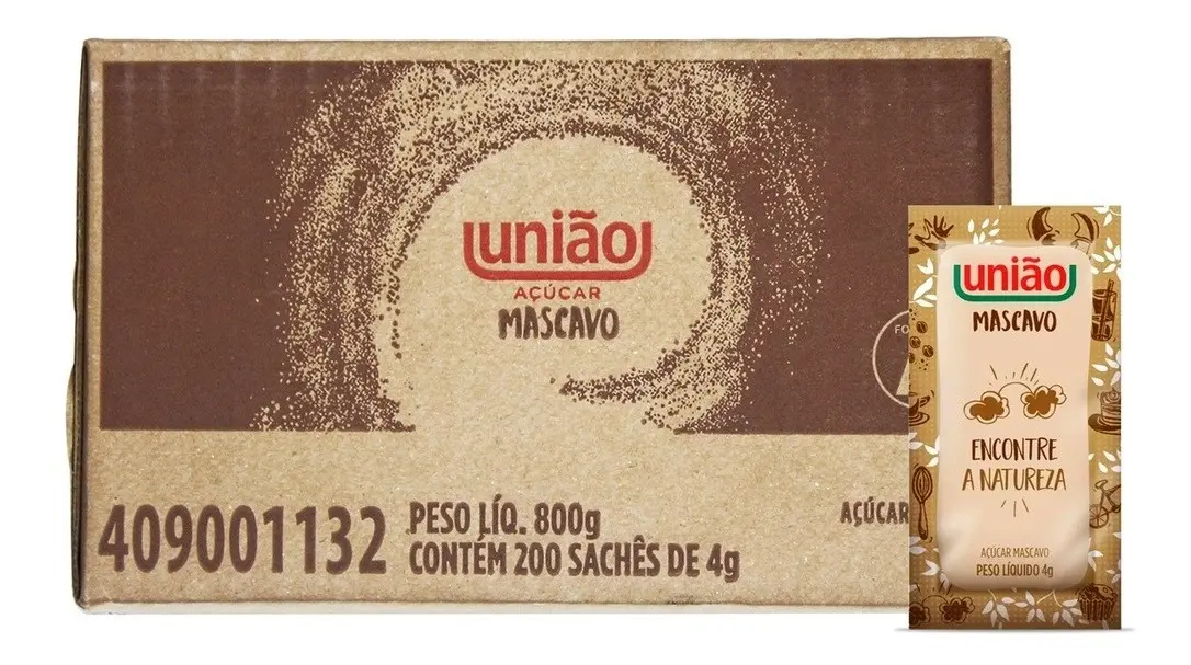 AÇUCAR MASCAVO BRASIL CX C/ 200 SACHES