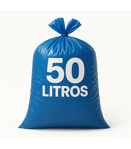 SACO LIXO AZUL 50 LTS C/50