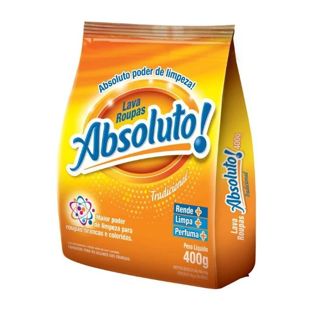 SABÃO EM PO *ABSOLUTO* 400G