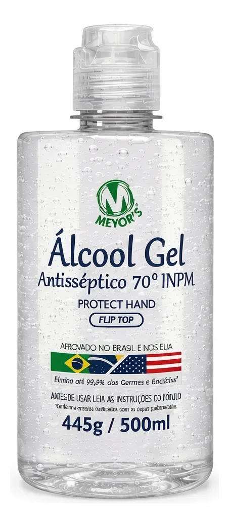 ALCOOL GEL  70% *MEYORS* 500GR